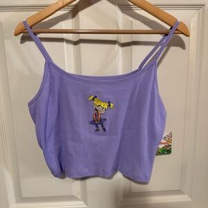 NWT Nickelodeon Rugrats Angelica Crop Tank